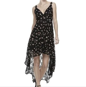 Disney Princess Floral High-Low Lace Party Dress